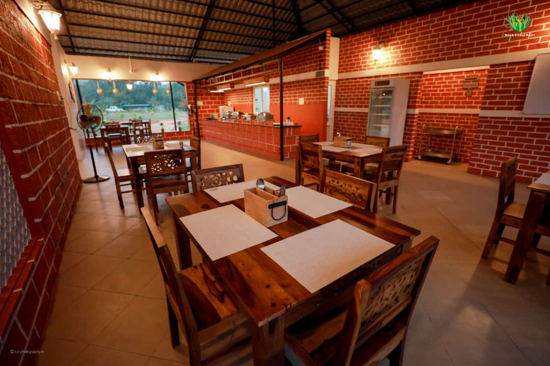 Delicious local food served at the nature homestay