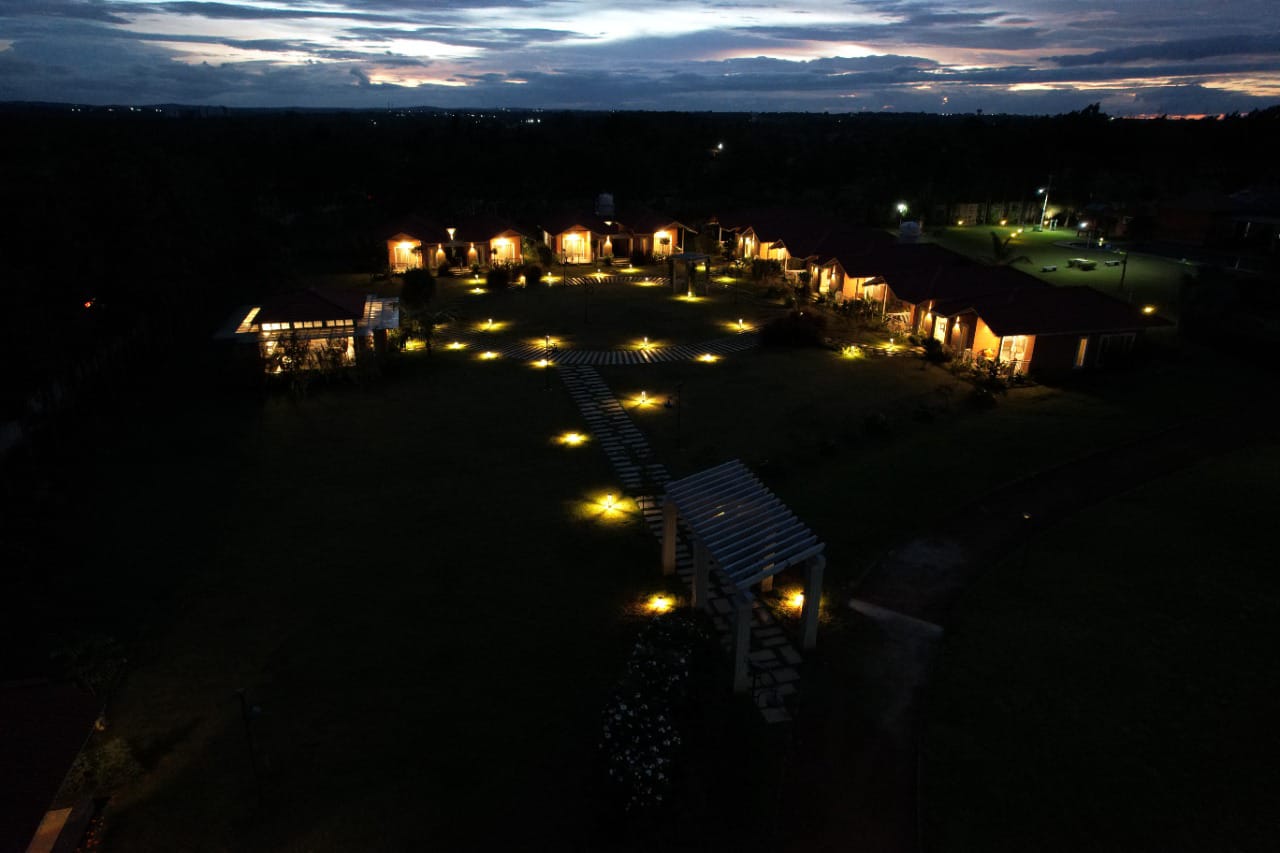Bonfire nights at Vihangama Homestay