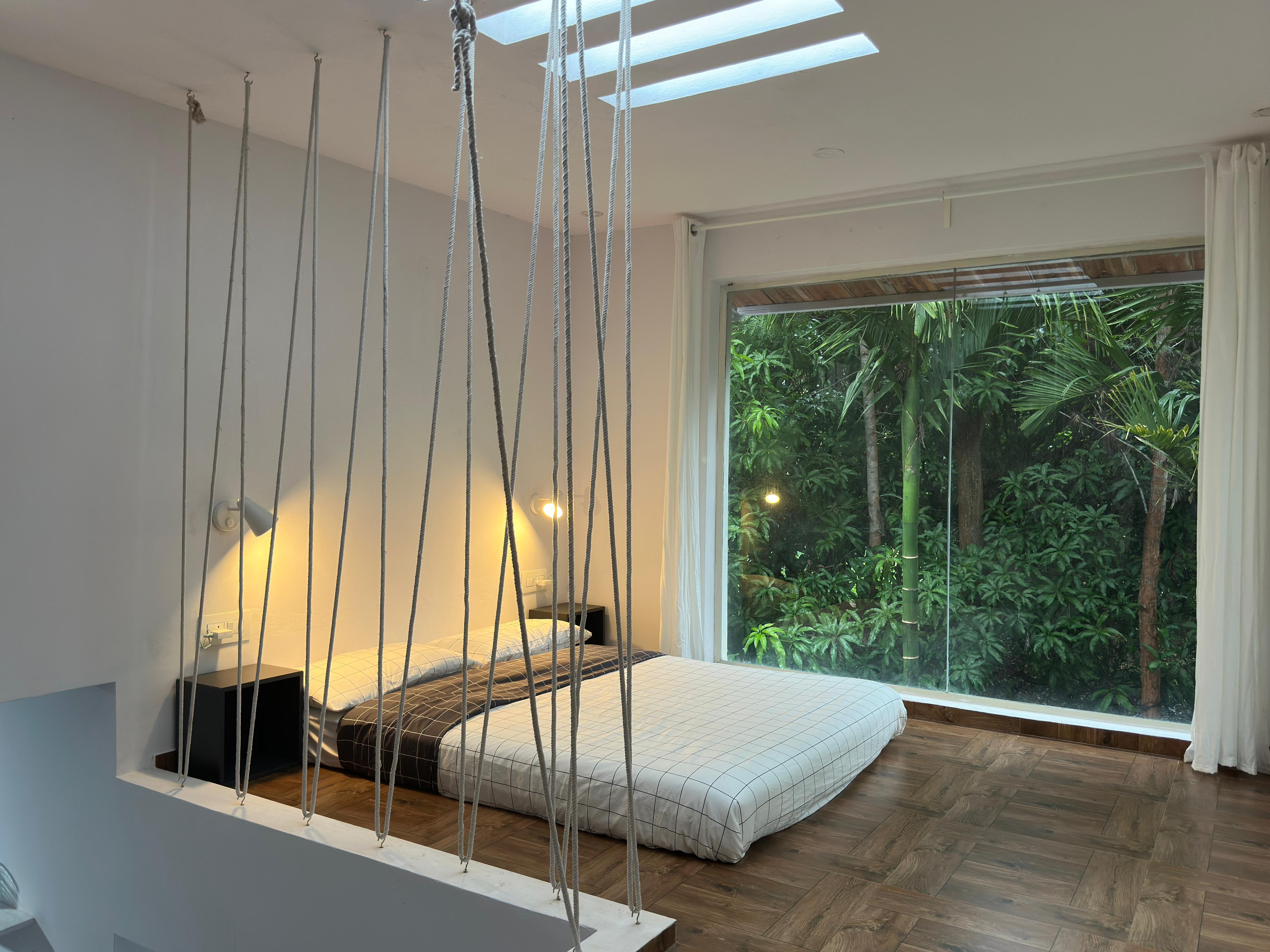 Cozy rooms at Serenity Farmstay in Mysore