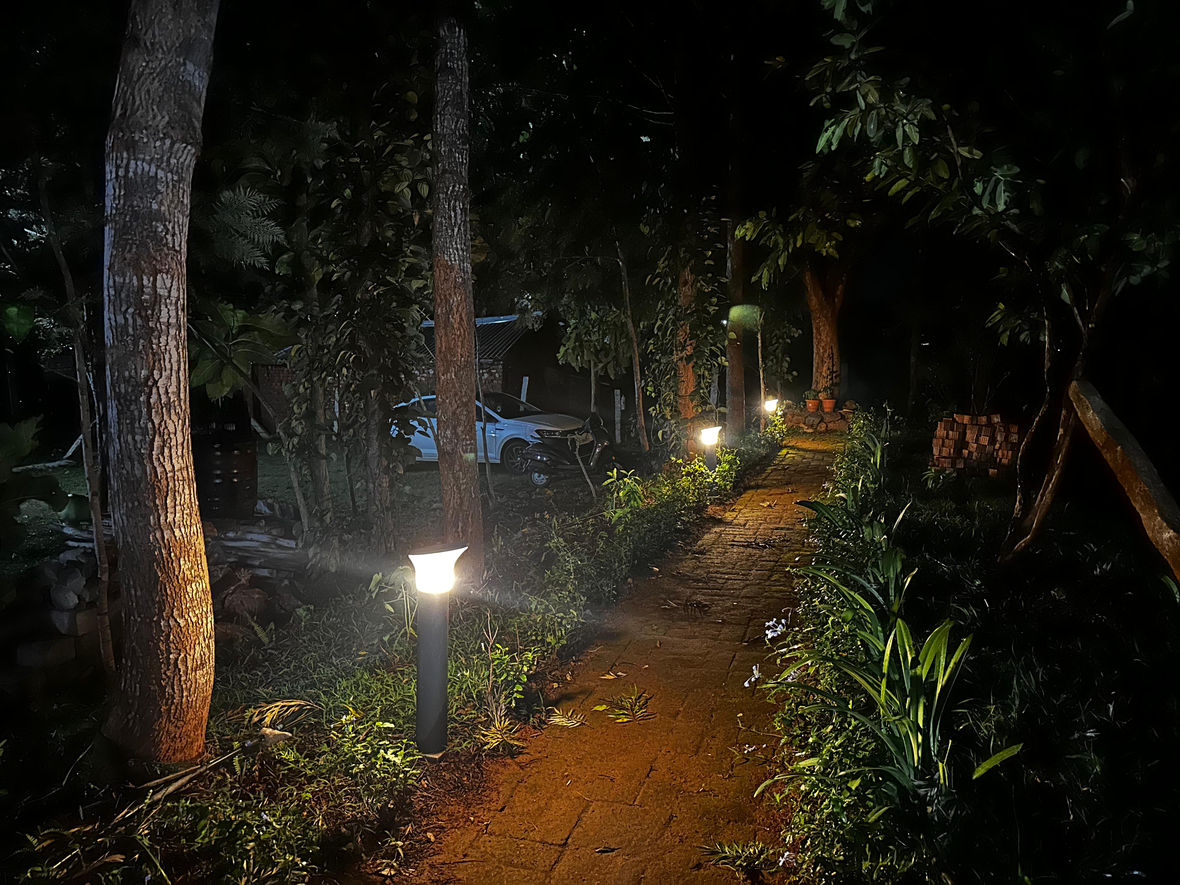 Scenic views from farm stay in Kanenur