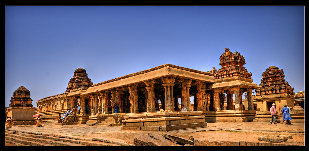 Panoramic view of Hampi's UNESCO World Heritage Site