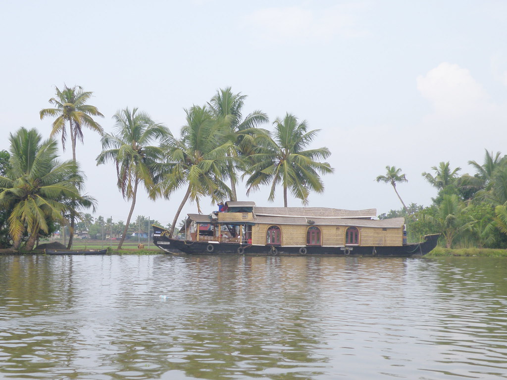 Alleppey backwaters view from a homestay