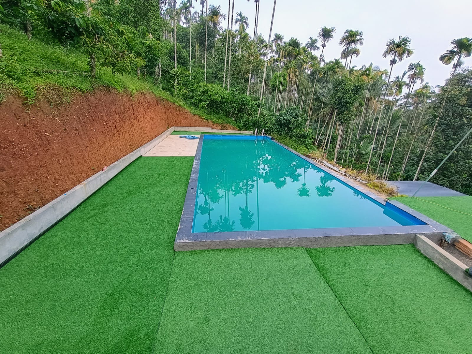 Scenic retreat with swimming pool
