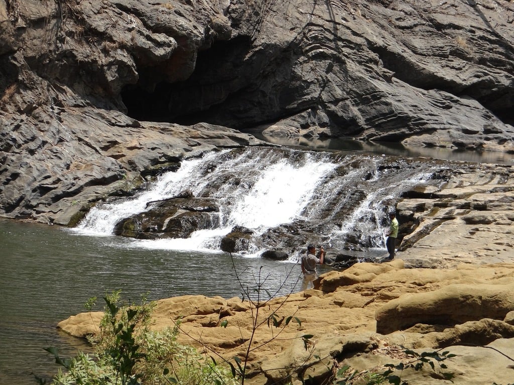 Scenic view of Kali River in Dandeli